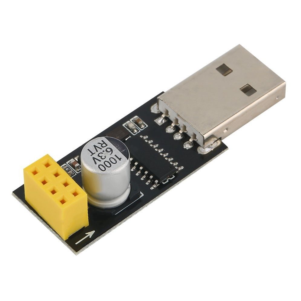 USB naar ESP8266 WiFi module ESP-01 Seriële adapter met CH340 USB chip